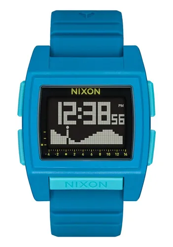 Nixon Digitale herenhorloge met siliconen armband