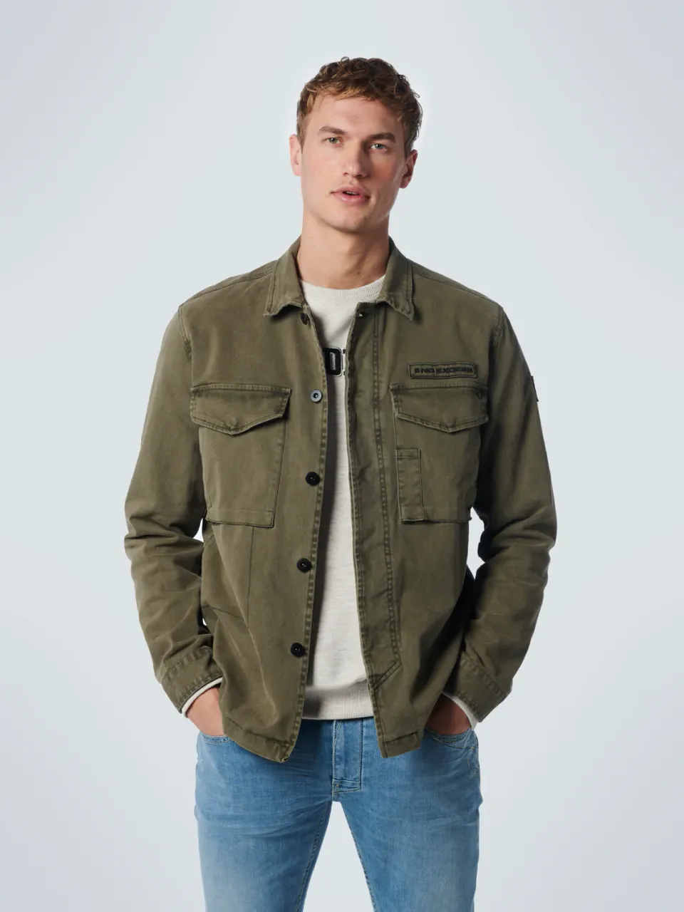 No Excess Heren overshirt 19510224 053 army