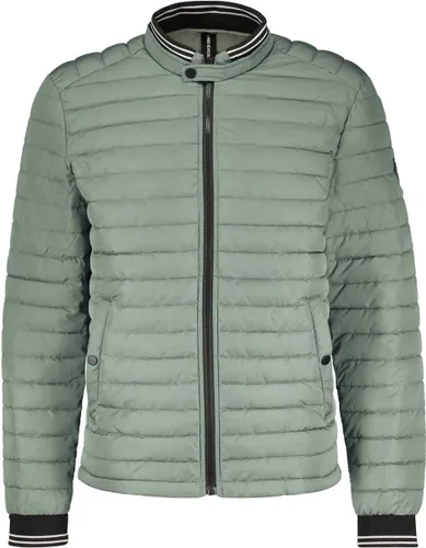 NO-EXCESS Jas Short Padded Jacket 23630102 177 Light Army Mannen