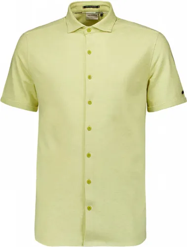 NO-EXCESS Overhemd Shirt Short Sleeve Jersey Stretch 24420481 056 Lime Mannen