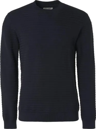 No Excess - Pullover Rib Donkerblauw - Heren