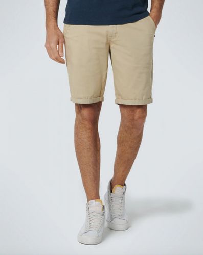 No Excess Short Chino Garment Dyed Twill Stretch Stone   