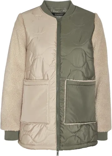 NOISY MAY NMTHORA QUILTED TEDDY JACKET Dames