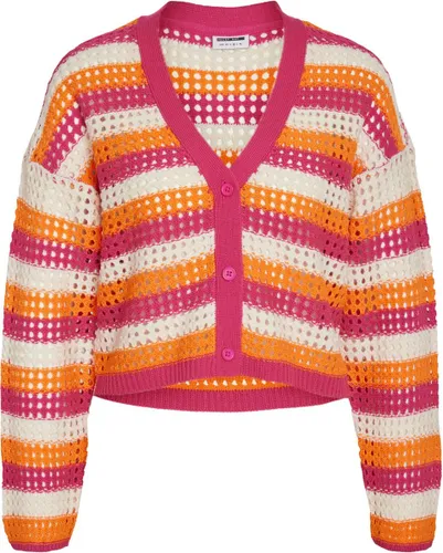Noisy may Vest Nmhope L/s Knit Cardigan 27025739 Pink Yarrow Dames