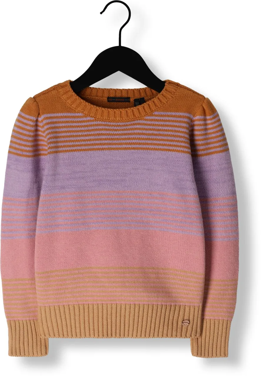 NONO Meisjes Truien & Vesten Kira Girls Striped Knitted Sweater - Multi