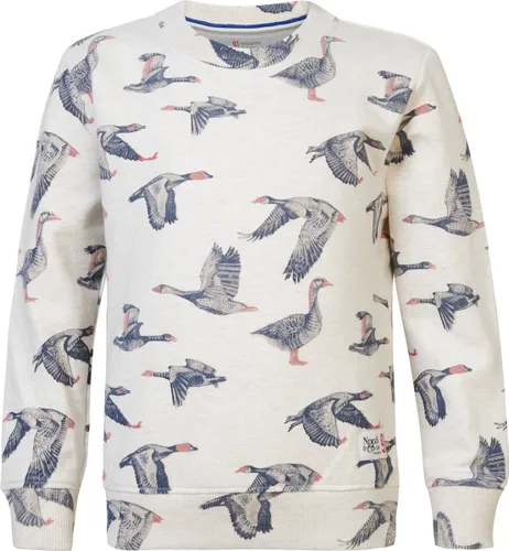 Noppies Boys Sweater Deltona long sleeve all over print Jongens Trui - Oatmeal