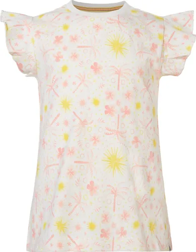 Noppies Girls Tee Edenglen short sleeve all over print Meisjes T-shirt - Whisper White
