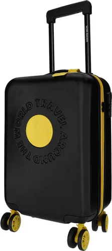 Nörlander WORLD Reiskoffer 31L - Handbagage koffer - Zwart/Geel