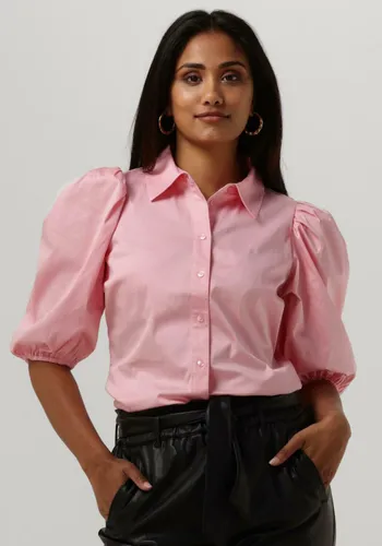 NOTES DU NORD Dames Blouses Kira Short Sleeve Shirt - Roze