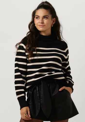 NOTRE-V Dames Truien & Vesten Stripe Knit Sweater - Zwart