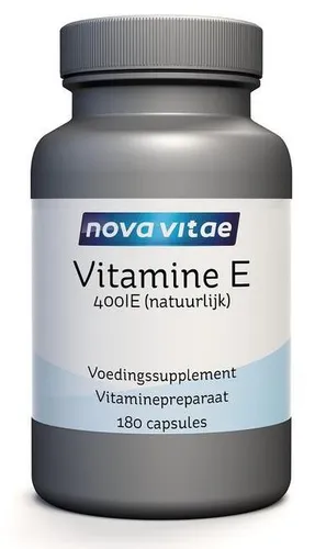 Nova Vitae Vitamine E 400iu Capsules 180st