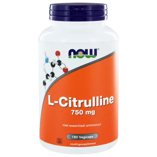 Now L-Citrulline 750mg Capsules 180st