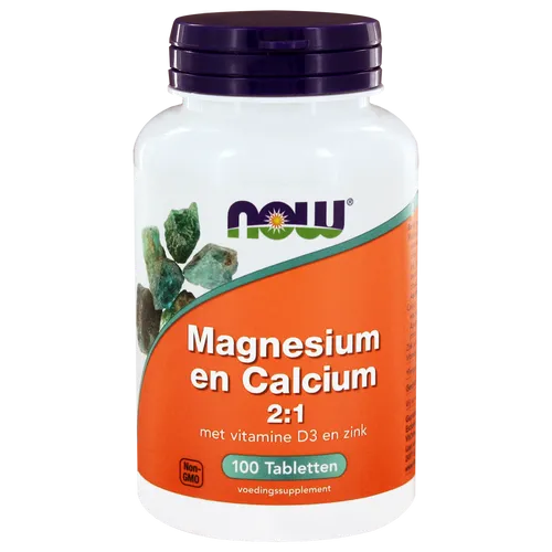 NOW Magnesium & Calcium 2:1 Tabletten