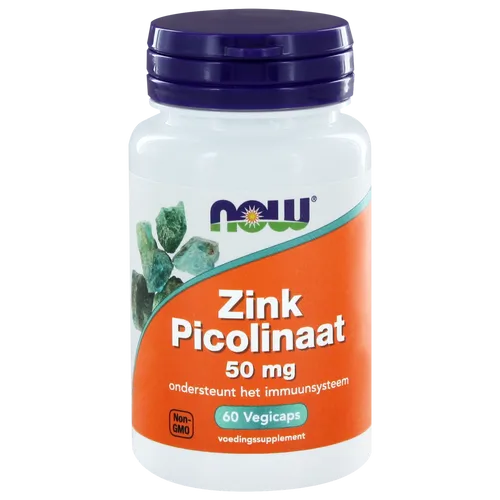 NOW Zink Picolinaat 50mg Capsules 60st