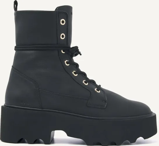 Nubikk Fara Night Ladies Ankle Boot Black Leather
