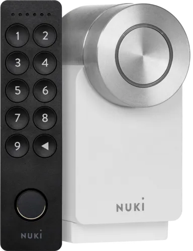 Nuki Smart Lock Pro (4e generatie) - Wit + Keypad 2.0