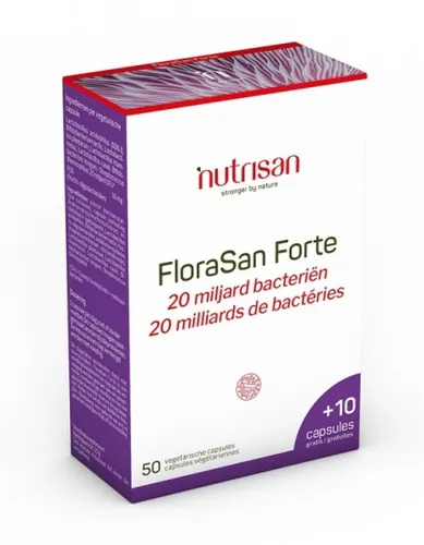 Nutrisan Florasan Forte 20 Miljard Bacteriën Capsules