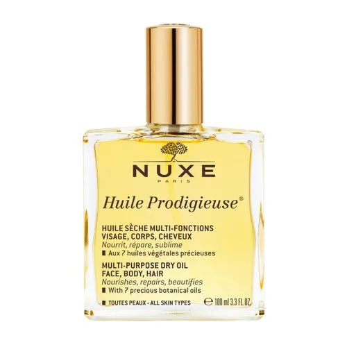 NUXE Huile Prodigieuse Multi Purpose Dry Oil Face Body Hair Spray 100 ml