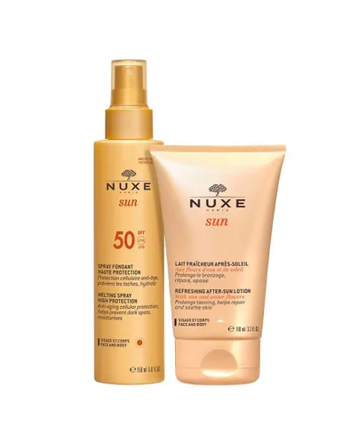 Nuxe Sun Spray Fondant Haute Protection Sp50 Lote 2 Pz