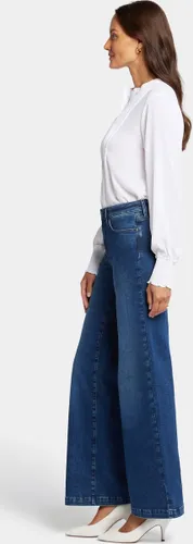 NYDJ Teresa Wide Leg Jeans Medium Indigo Premium Denim (Tall) | Cooper