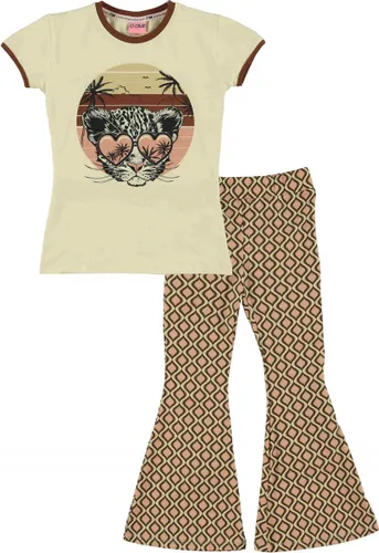 O'Chill - Kledingset - Meisjes - 2delig - Flair broek Philly - Shirt Page