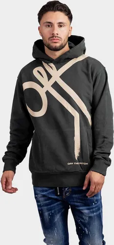 Off The Pitch Direction Oversized Hoodie Heren Groen