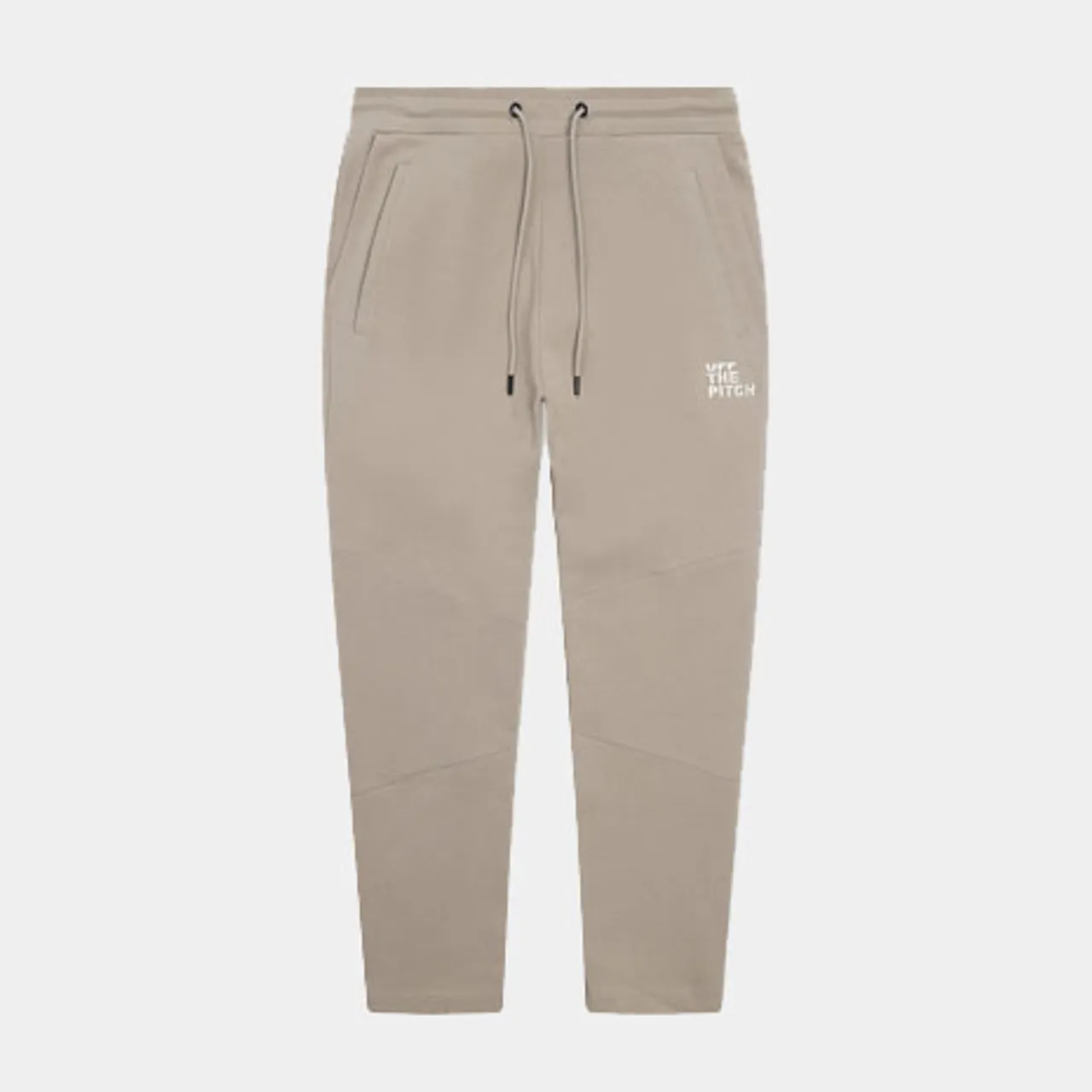 Off the Pitch Offset Jogger Beige heren
