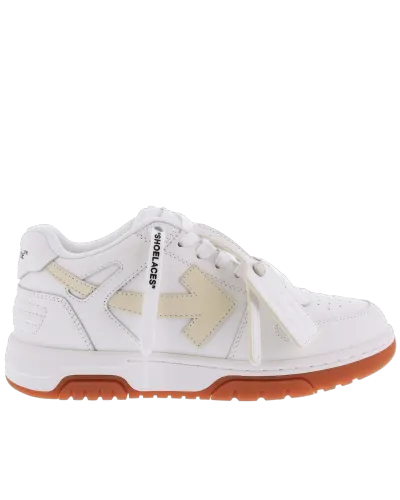 Off White Dames out of office sneaker /beig