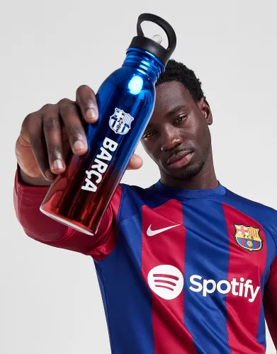 Official Team FC Barcelona UV 700ml Water Bottle, Blue