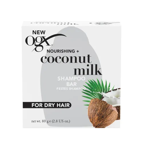 OGX Stevige shampoo met kokosmelk 80 g