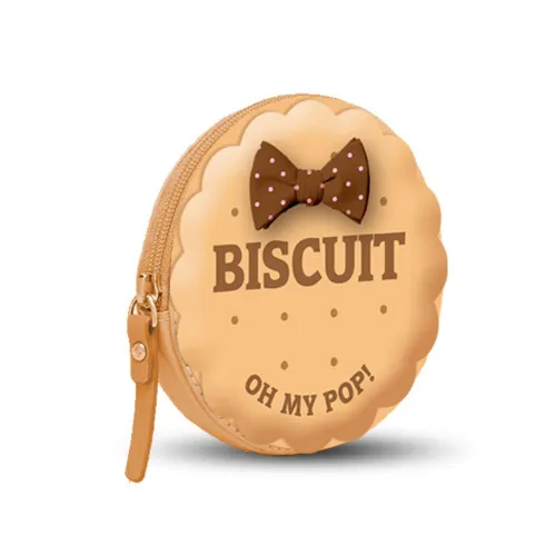 Oh My Pop! Pop! Biscuit-ronde portemonnee portemonnee 12 cm
