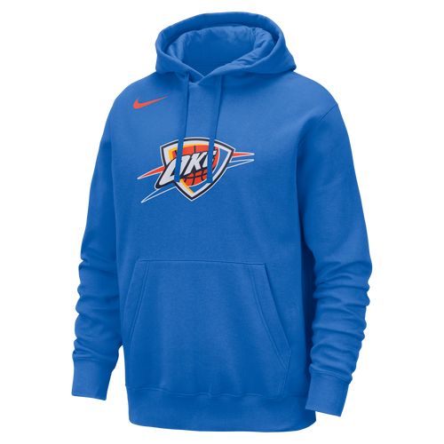 Oklahoma City Thunder Club Nike NBA-hoodie voor heren - Blauw