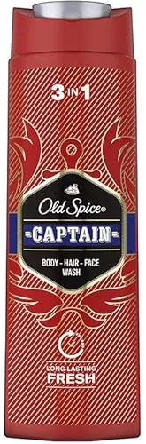 Old Spice Captain 3-in-1 douchegel en shampoo voor mannen