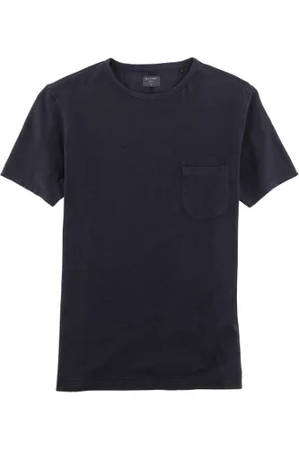 OLYMP Casual Modern Fit T-Shirt marine, Effen