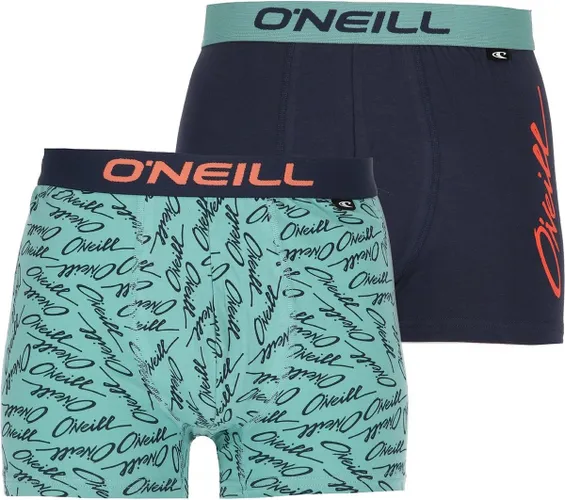 O'Neill premium heren boxershorts 2-pack - script