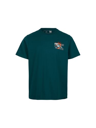 O'NEILL Shirt 'Surf Dude'  blauw / petrol / sinaasappel / zwart / wit