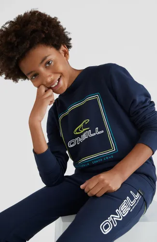 O'Neill Sweatshirts Boys ALL YEAR CREW Ink Blue 140 - Ink Blue 70% Cotton, 30% Recycled Polyester