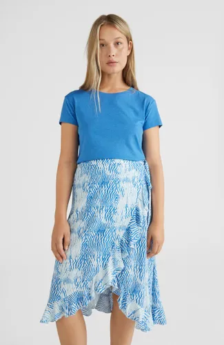 O'Neill T-Shirt Women Essentials t-shirt Blauw S - Blauw 60% Cotton, 40% Recycled Polyester Round Neck