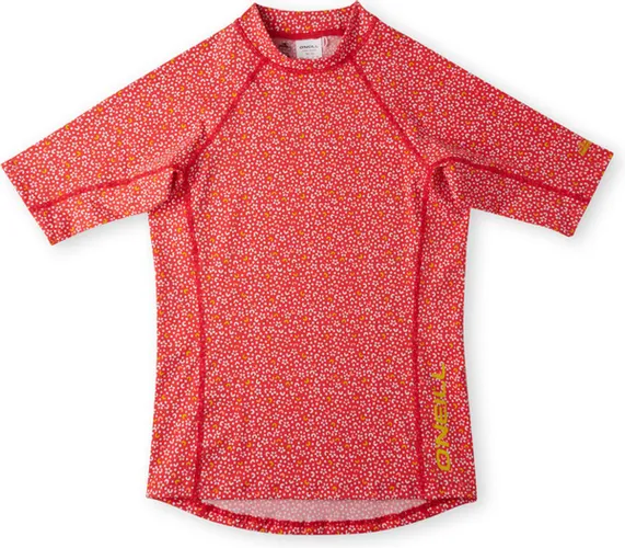O'Neill - UV Zwemshirt voor meisjes - Shortsleeve Skin - All Over Print - Rood