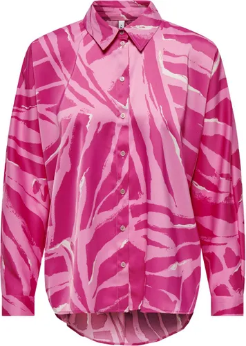 Only Blouse Onlserina L/s Loose Shirt Ptm 15315491 Begonia Pink Dames