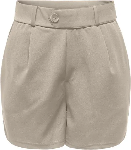 Only Broek Onlsania Belt Button Shorts Jrs 15322012 Feather Grey Dames
