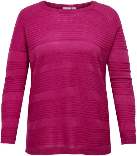 ONLY CARMAKOMA CARAIRPLAIN L/S PULLOVER KNT NOOS Dames Trui