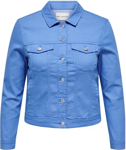 Only Carmakoma Carlock jacket blauw
