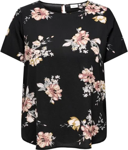 ONLY CARMAKOMA CARVICA SS TOP WVN NOOS Dames Top