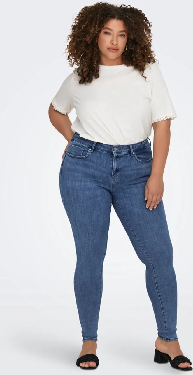 Only Dames Jeans CARPOWER REA2981 skinny Fit Blauw Volwassenen