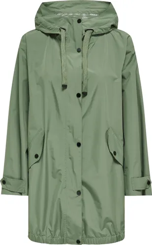 Only Jas Onlbritney Raincoat Cc Otw 15308596 Hedge Green Dames