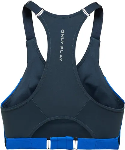 ONLY PLAY - onpbotilda-3 new zip sports bra - Blauw-Multicolour