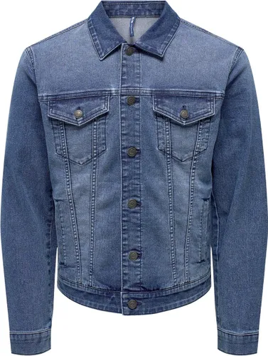 ONLY & SONS ONSCOIN MID. BLUE 4333 JACKET NOOS Heren Jas