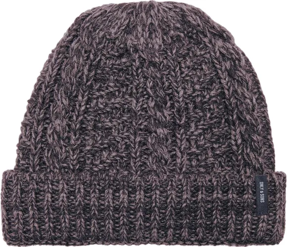 ONLY & SONS ONSERIK KNITTED CABLE BEANIE Heren Muts