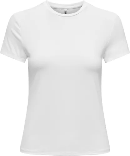 Only T-shirt Onlea S/s Top O-neck Jrs Noos 15331595 Bright White Dames